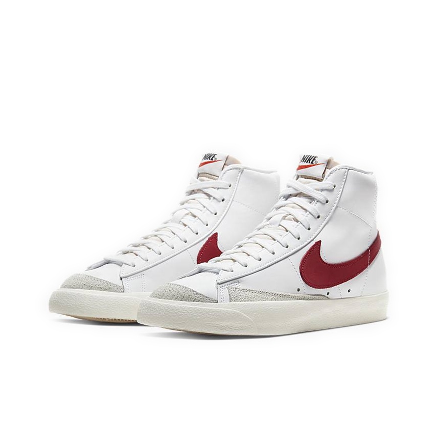 Nike Blazer 77 Mid Vintage White Worn Brick - front view