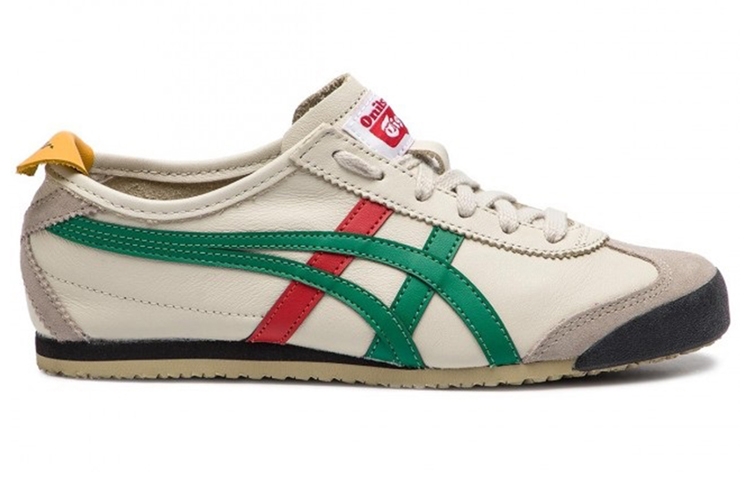 Onitsuka Tiger Mexico 66 Birch Green - вид с внутренней стороны