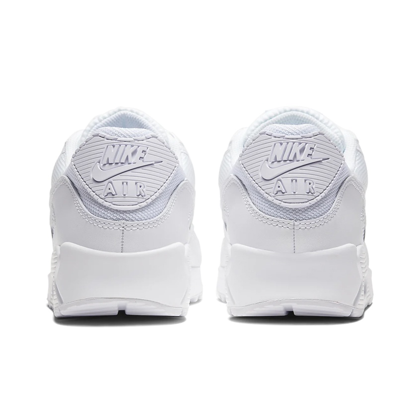 Nike Air Max 90 Triple White - вид сзади