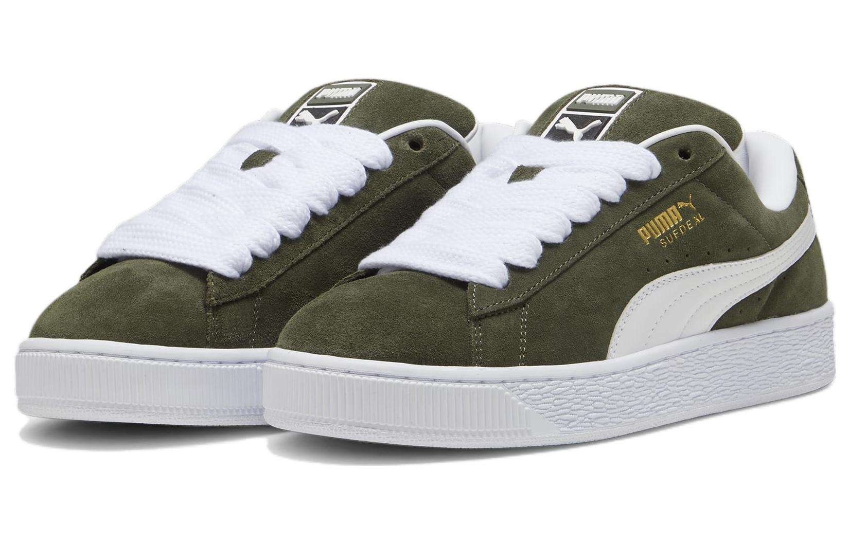 Puma Suede XL 'Dark Olive' - вид спереди