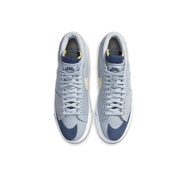 Nike Blazer SB Zoom Mid Edge - вид сзади