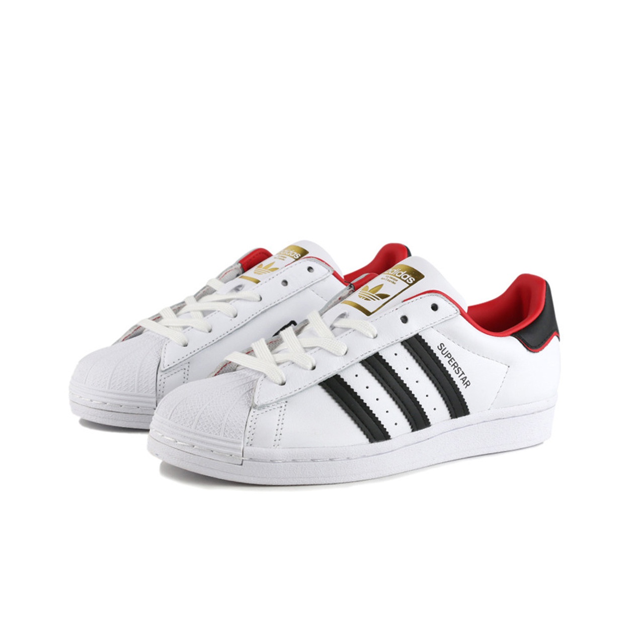 adidas originals Superstar Valentines Day White (2020) - вид спереди