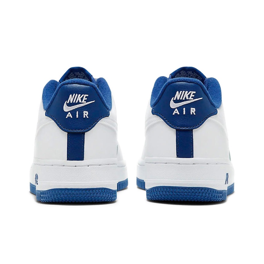Nike Air Force 1 GS 'White Deep Royal Blue' - подошва