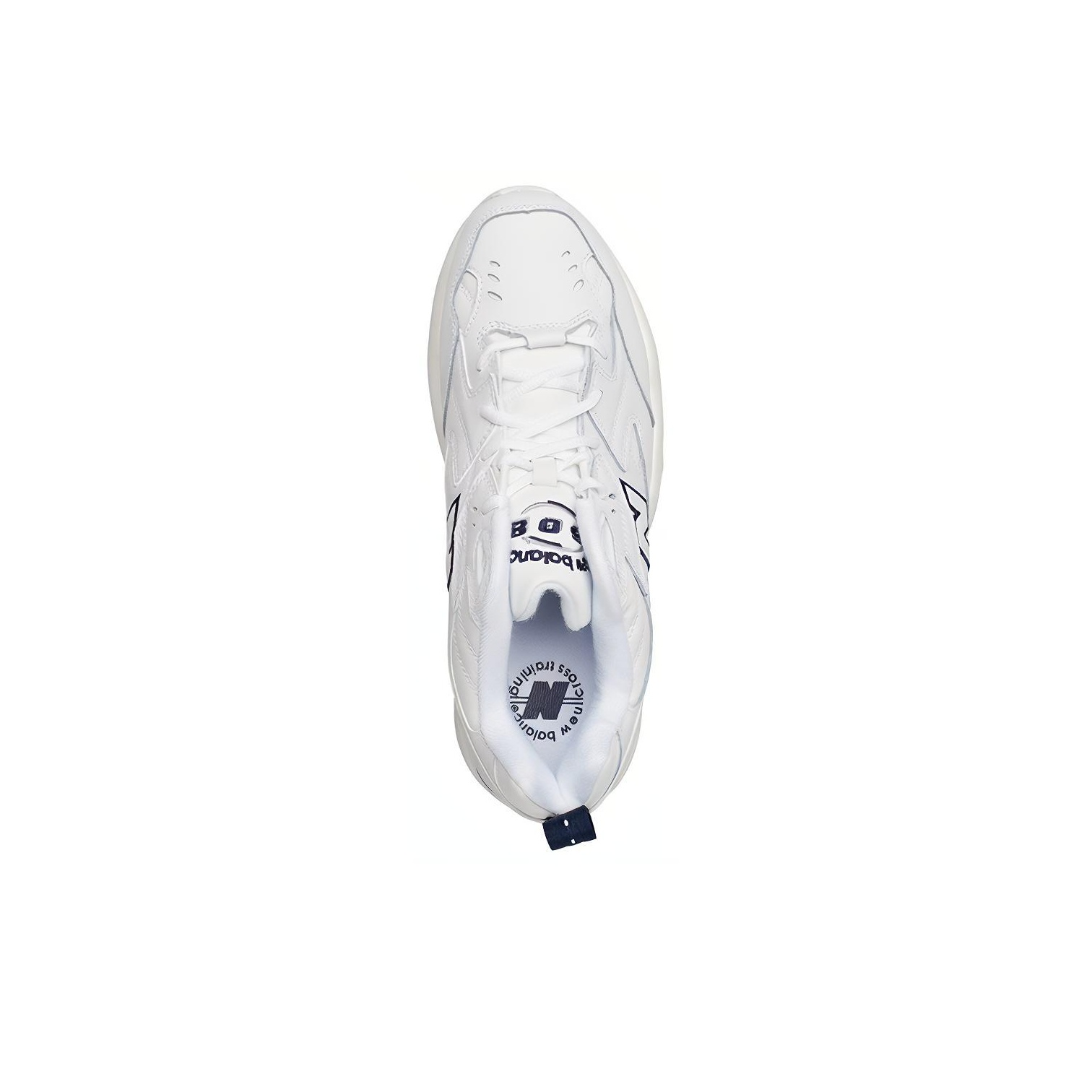 New Balance 608 White (полнота: D) - вид сзади