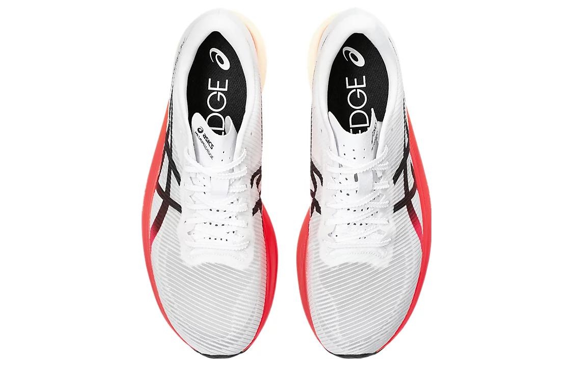 Asics Metaspeed Edge+ 'White Sunrise Red' - вид сзади