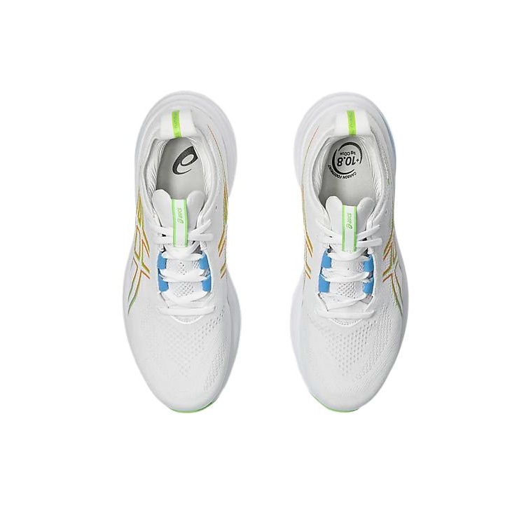 Asics Gel Nimbus 26 White - вид сзади