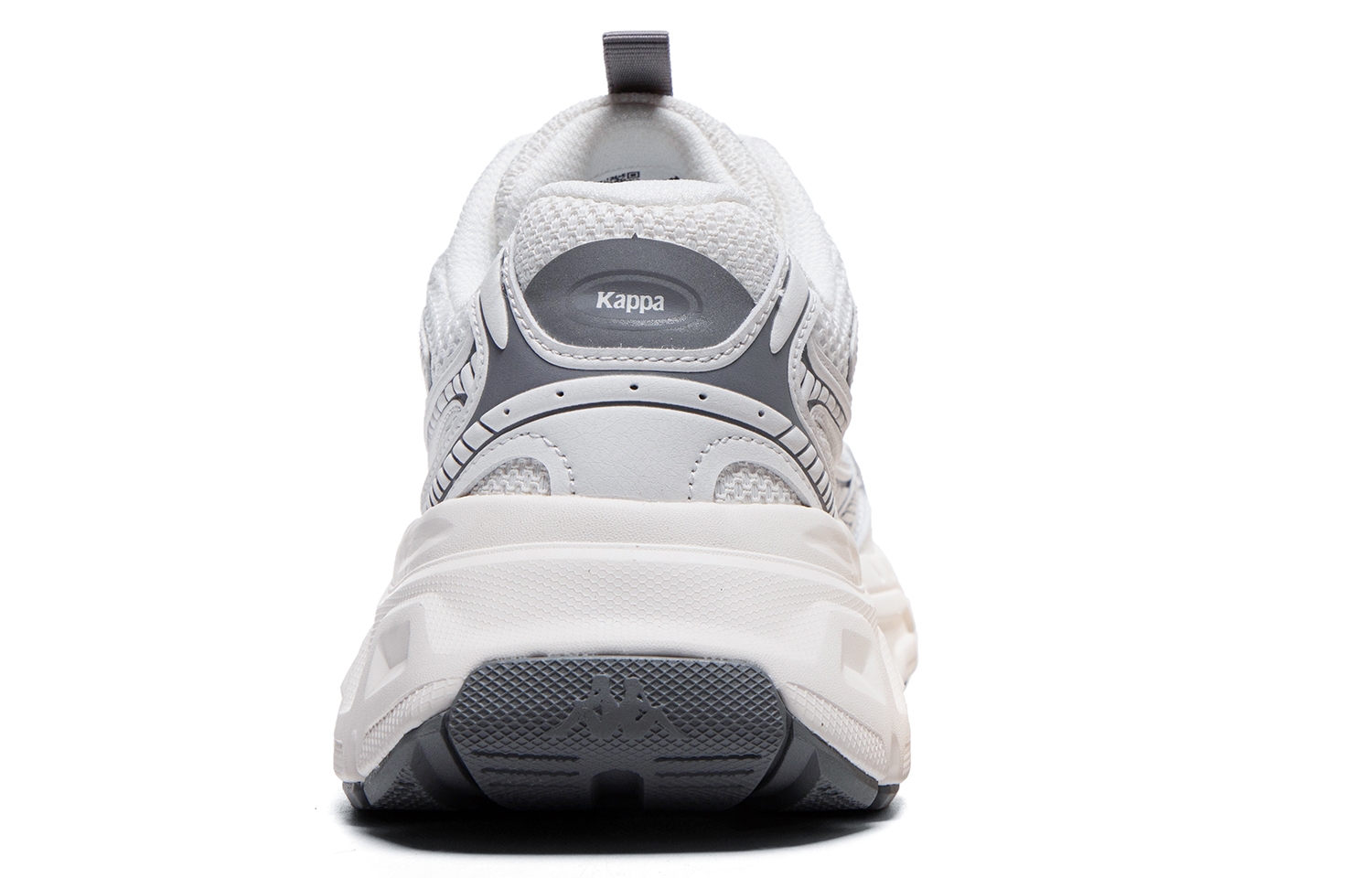 Kappa Hydrogen Track White Gray - вид сзади