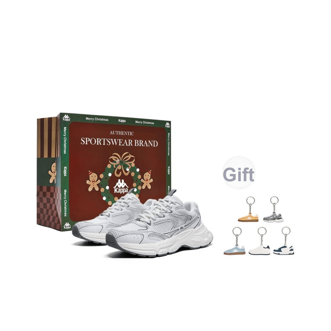 Kappa Hydrogen Track White Gray - подошва