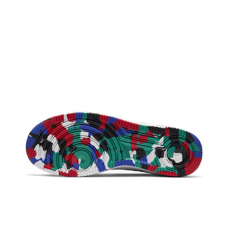 Nike Air Force 1 Low Crayon White Multi (GS) - подошва