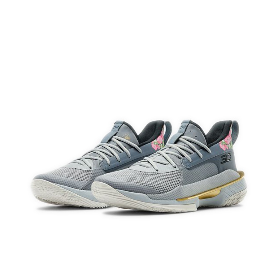 Under Armour Curry 7 7 Floral Chinese New Year (2020) - вид с внутренней стороны