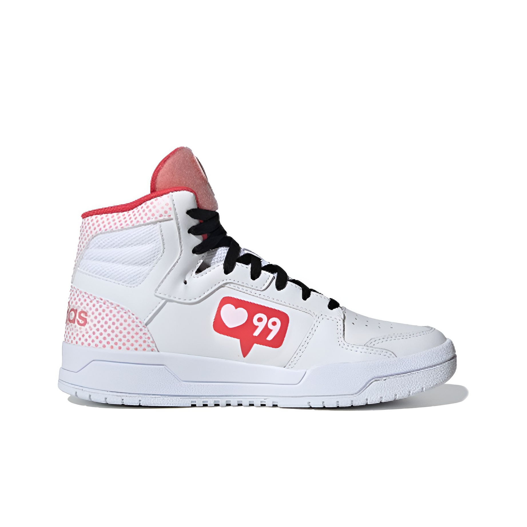 adidas neo Entrap Mid - вид с внутренней стороны