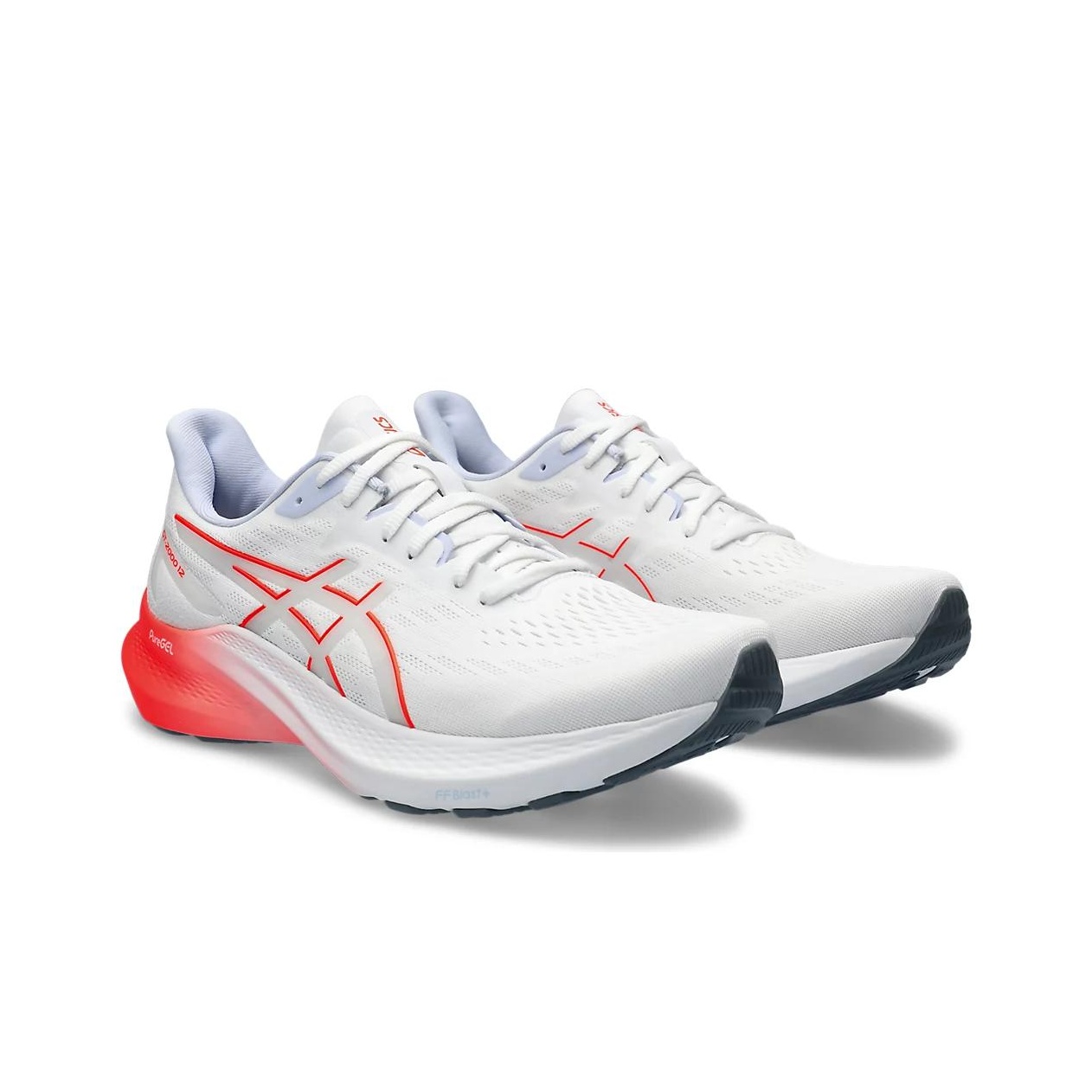 ASICS GT-2000 12 'White Sunrise Red' - вид спереди