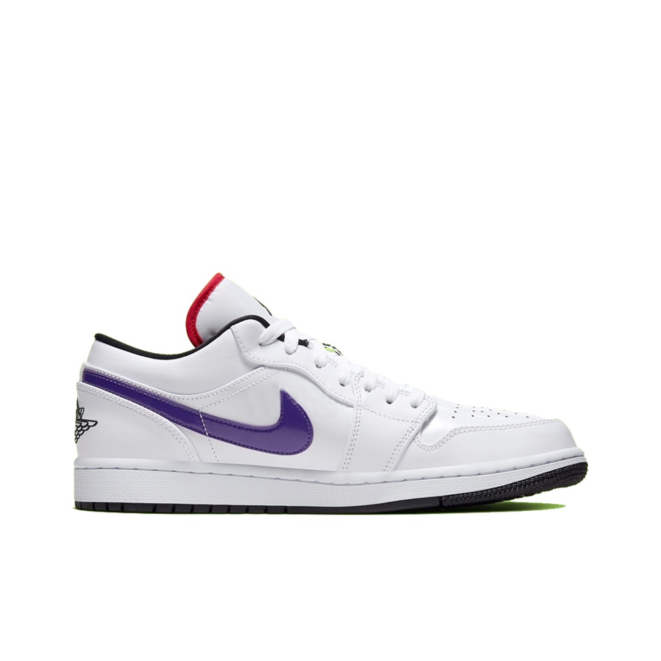 Jordan Air Jordan 1 low white multi - вид с внутренней стороны