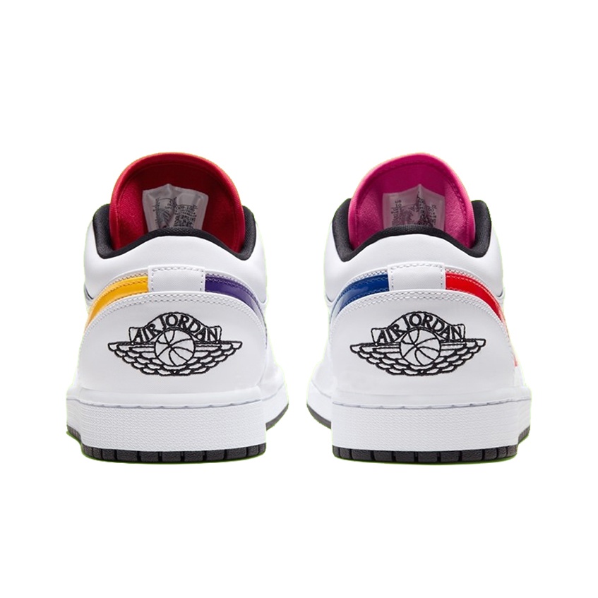 Jordan Air Jordan 1 low white multi - подошва
