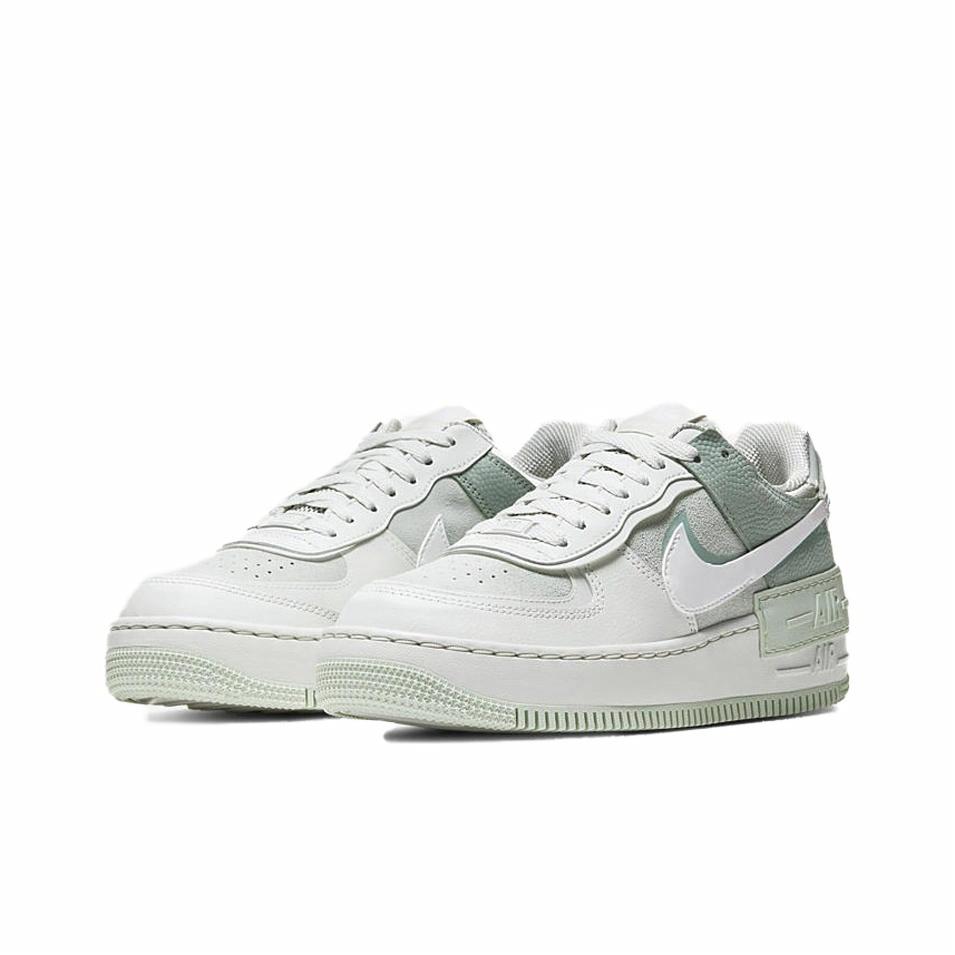 Nike Air Force 1 Shadow Spruce Aura/White-Pistachio - front view