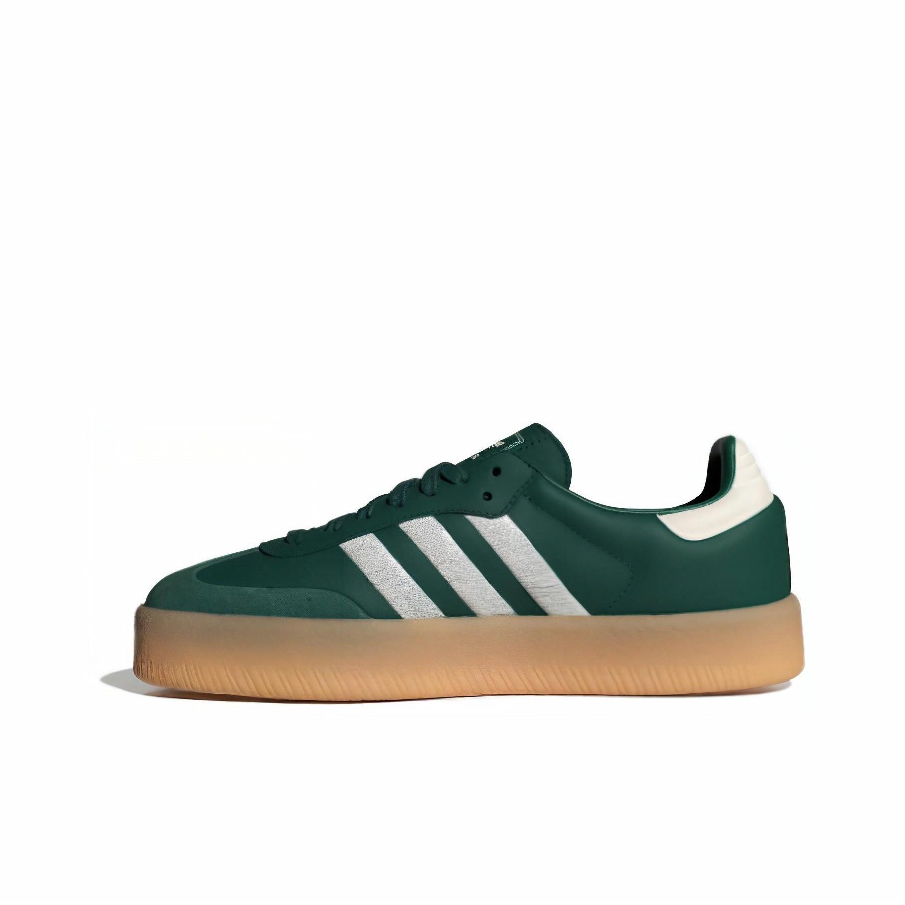 adidas Samba Collegiate Green Gum - view from the inside