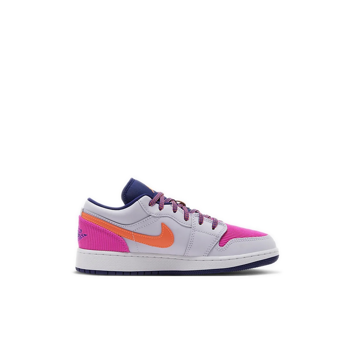 Jordan Air Jordan 1 Low GS Fire Pink Hyper Crimson - вид с внутренней стороны