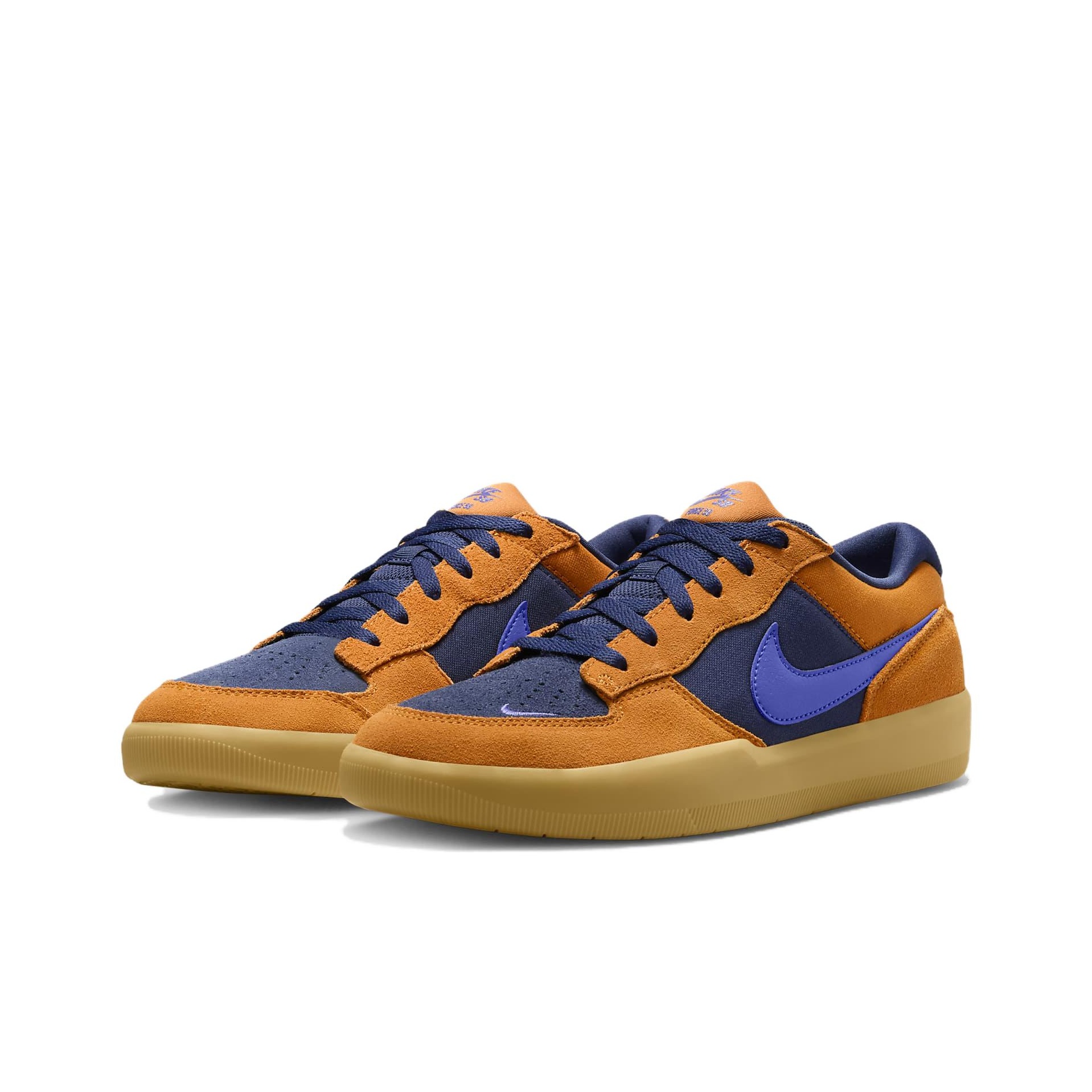 Nike SB Force 58 "Monarch Midnight Navy" - front view
