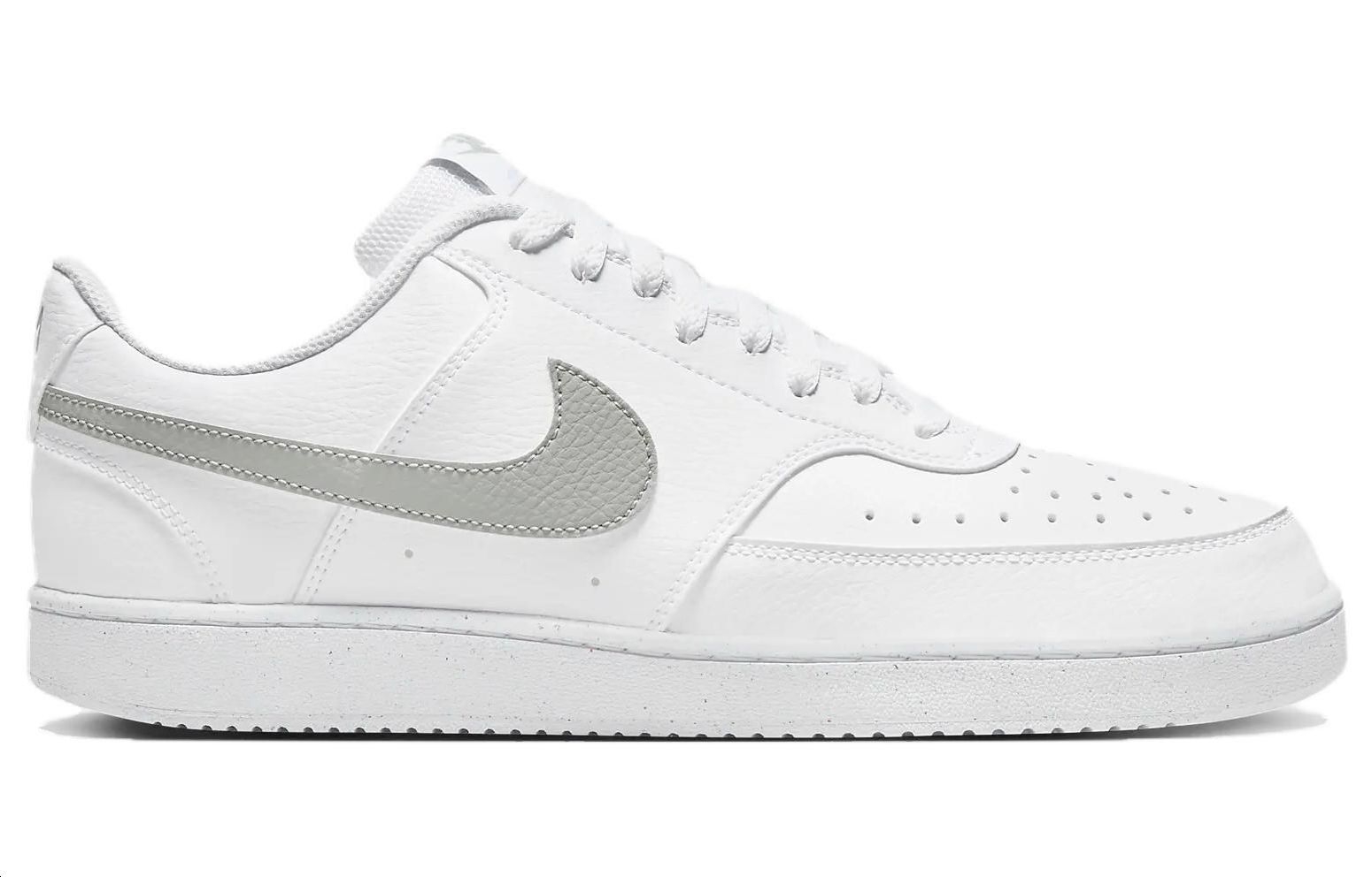 Nike Court Vision Low Next Nature 'White Light Smoke Grey' - вид с внутренней стороны