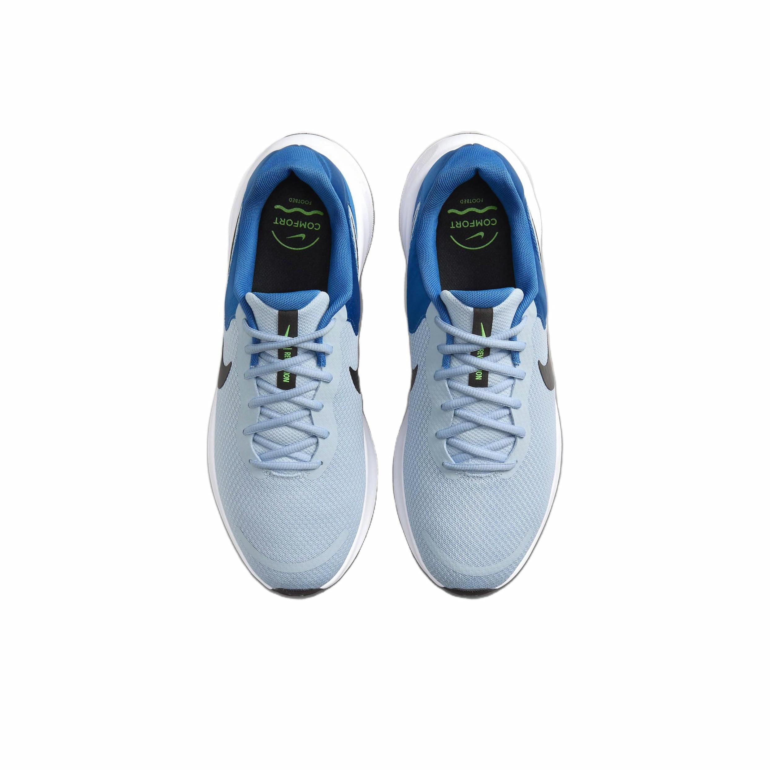 Nike Revolution 7 Blue - вид сзади
