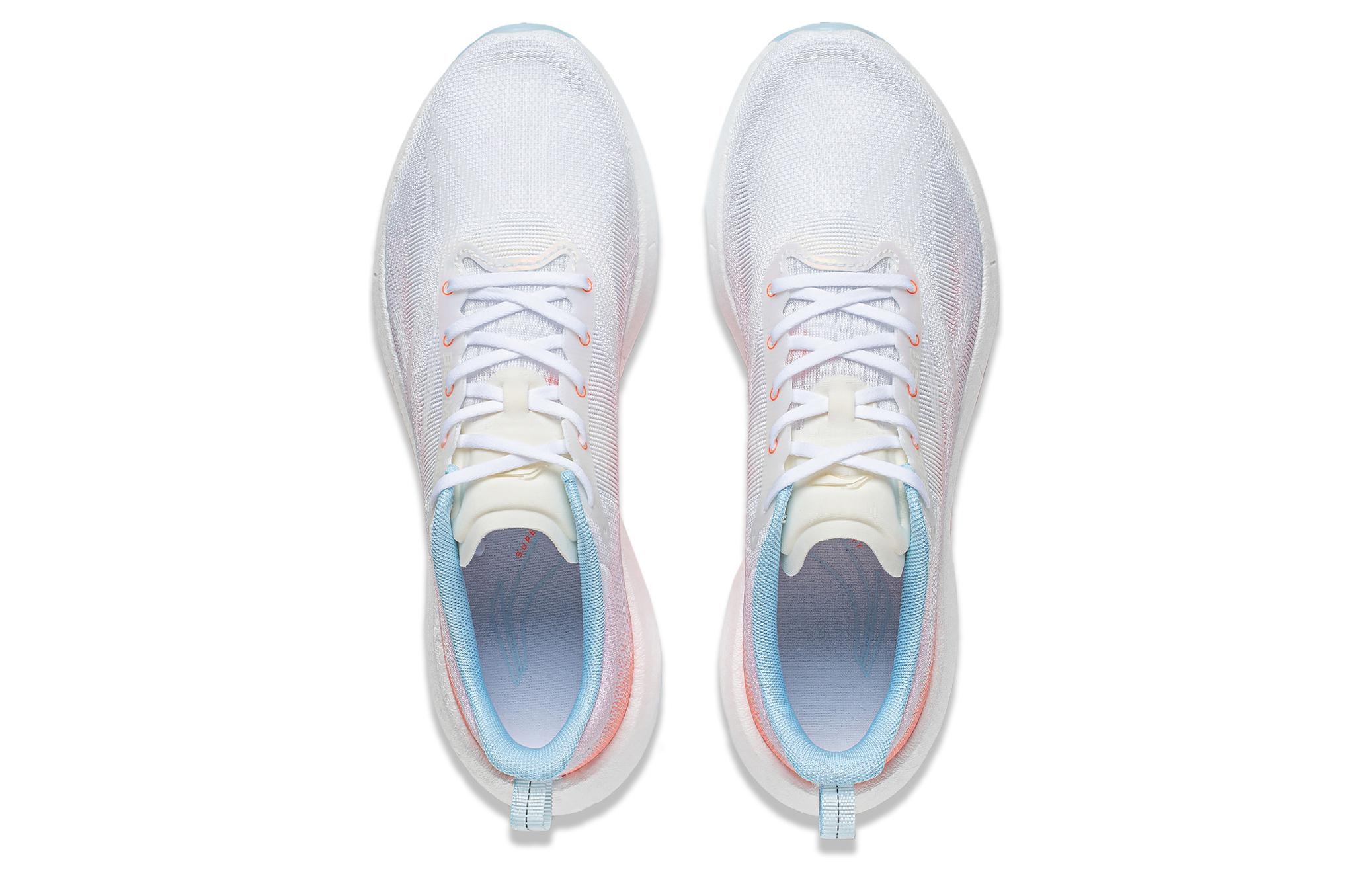 Li-Ning Super Light 21 White Orange - вид сзади