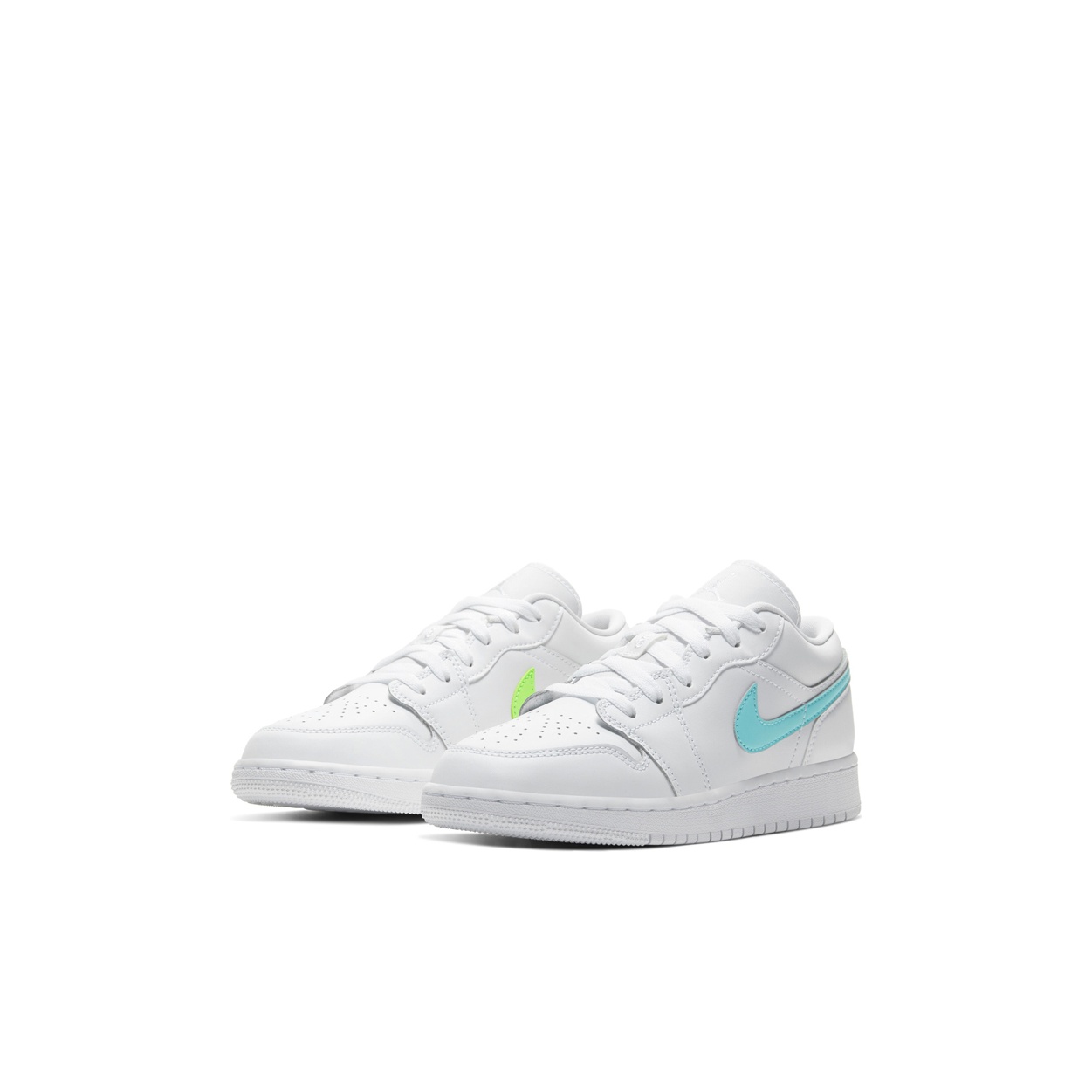 Jordan Air Jordan 1 Low GS "Multicolor Swoosh" - вид с внутренней стороны