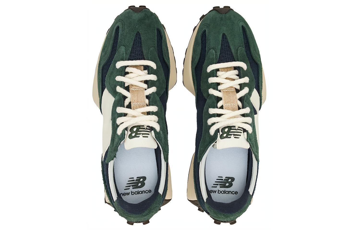 New Balance 327 Green Brailed (полнота: D) - вид 6