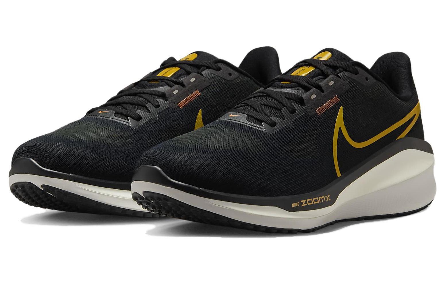 Nike Vomero 17 Black Bronzine - вид спереди