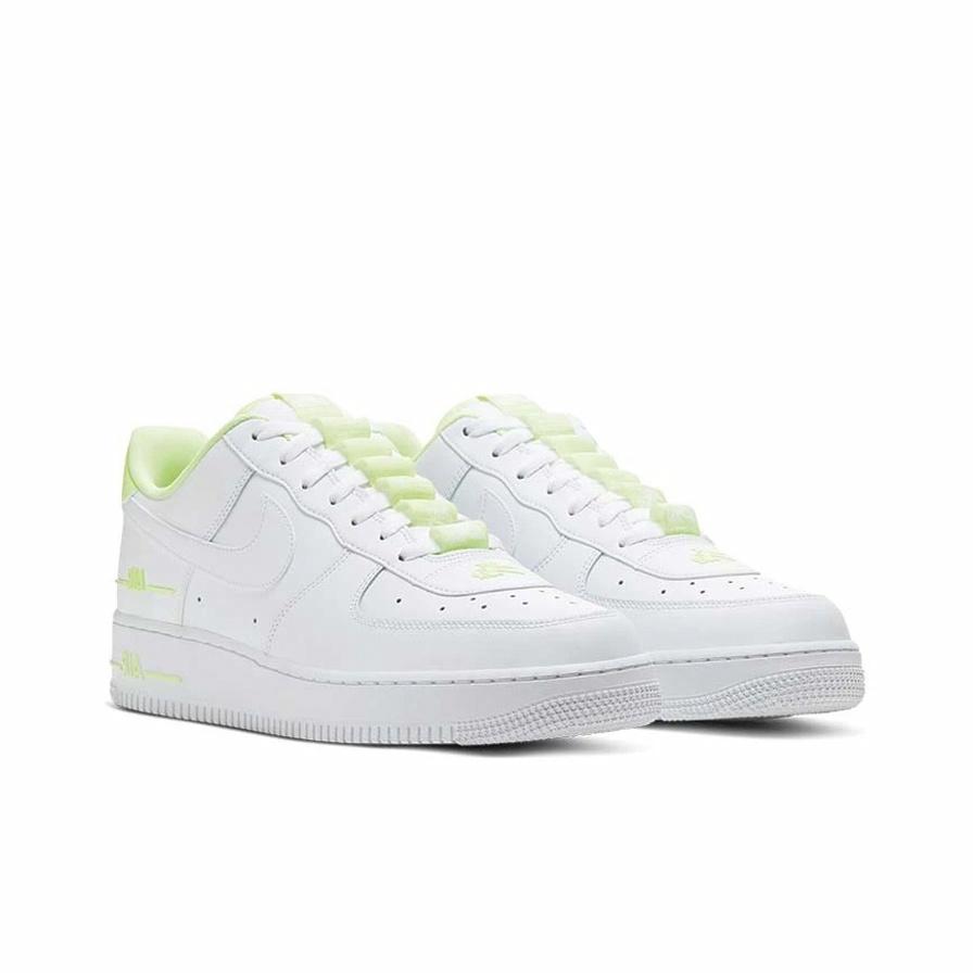 Nike Air Force 1 Low '07 Double Air White/Barely Volt - front view