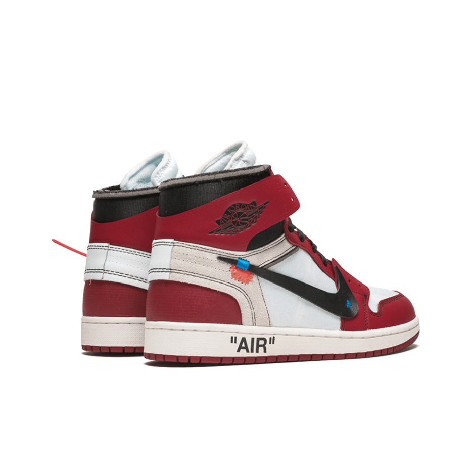 OFF-WHITE x Jordan Air Jordan 1 Retro High The Ten Chicago - вид сзади