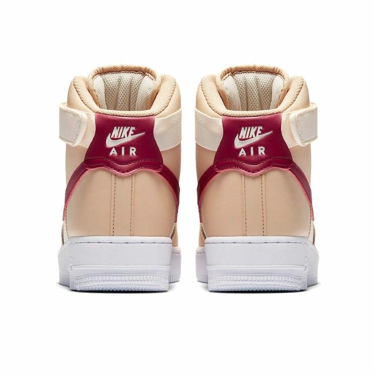 Nike Air Force 1 High Noble Red - вид сзади