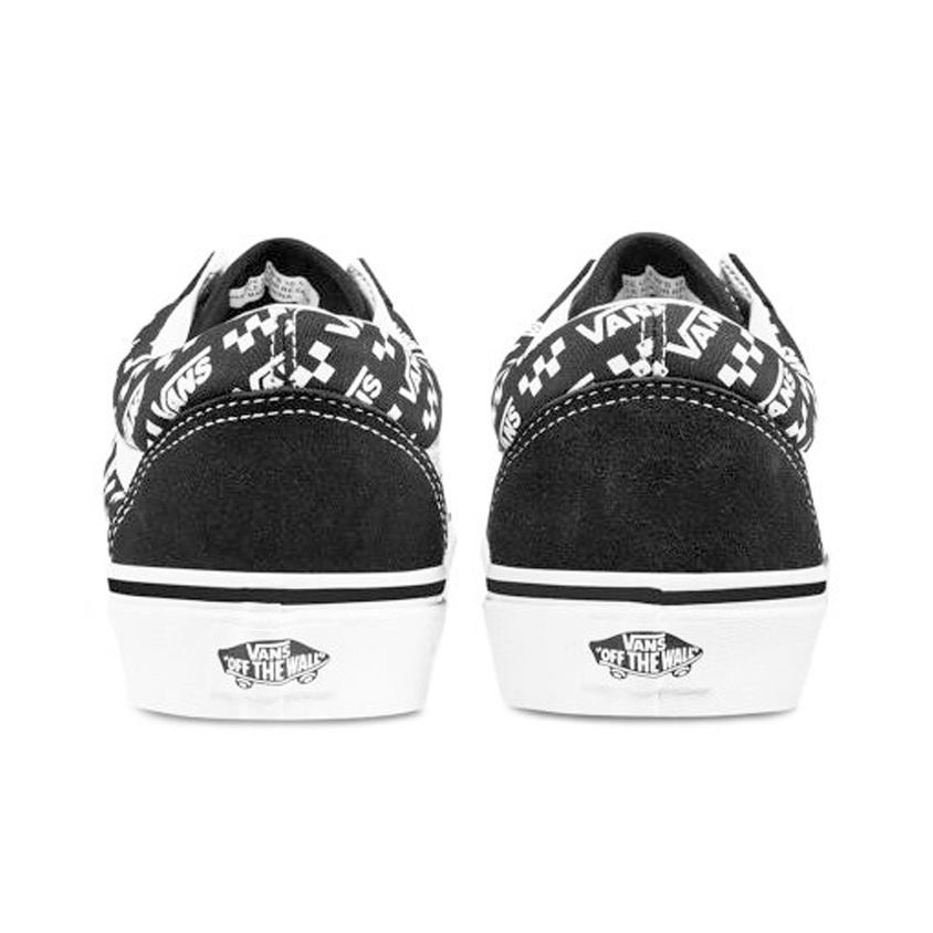 Vans Old Skool "Logo Repeat Black" - подошва