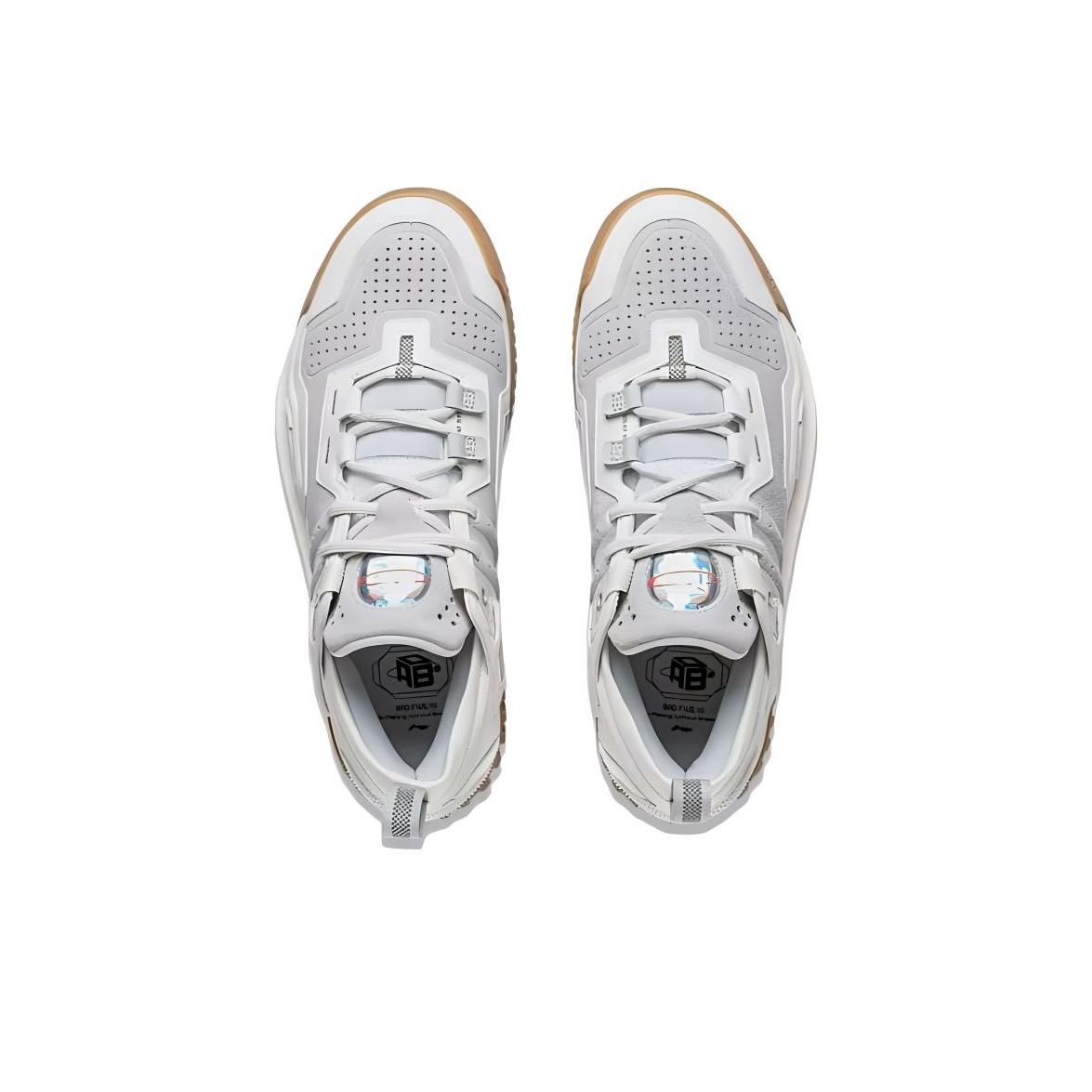 Li-Ning 2024 Anti-3 Low Dragon Offercective Light Light Revatur - вид сзади
