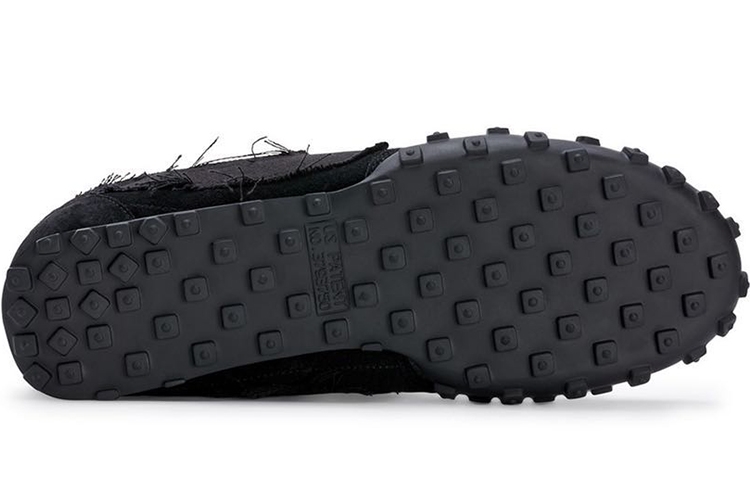 CDG x Nike Waffle Racer 2 Black - вид 6