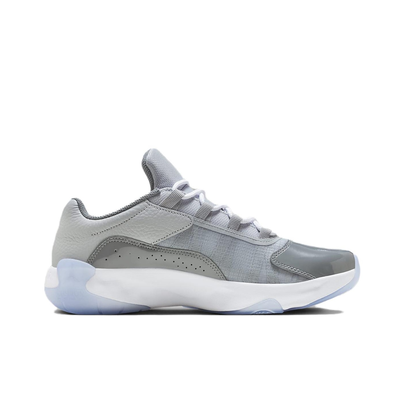 Jordan Air Jordan 11 CMFT Low Cool Grey White Wolf-Grey - view from the inside
