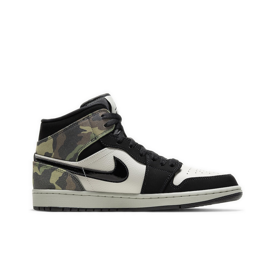 Jordan Air Jordan 1 mid "camo" - вид с внутренней стороны