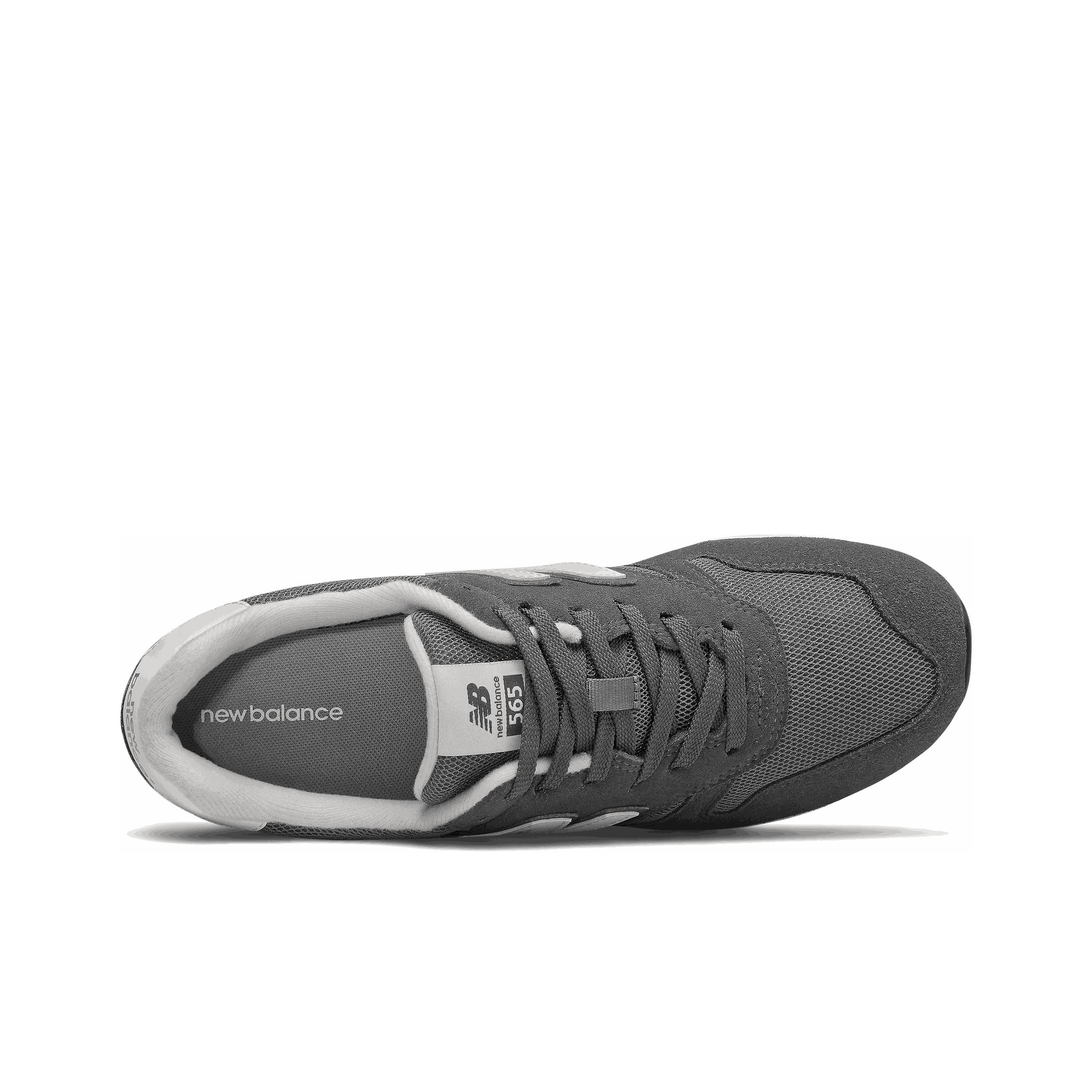 New Balance 565 'Grey White' (полнота: D) - вид спереди