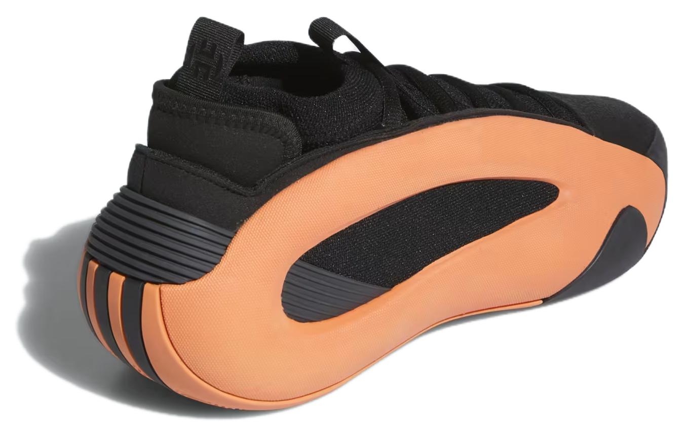 adidas Harden Vol. 8 'Orange Core Black' - вид сзади