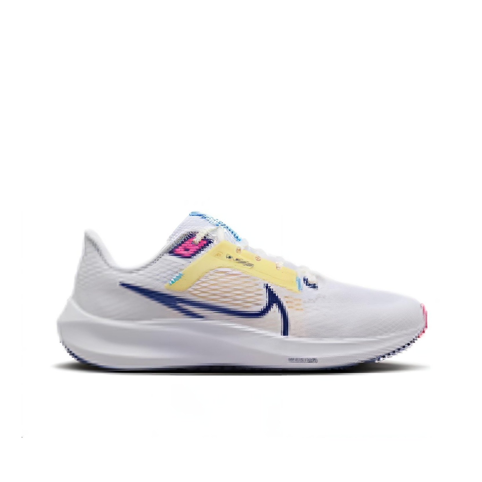 Nike Air Zoom Pegasus 40 - вид с внутренней стороны