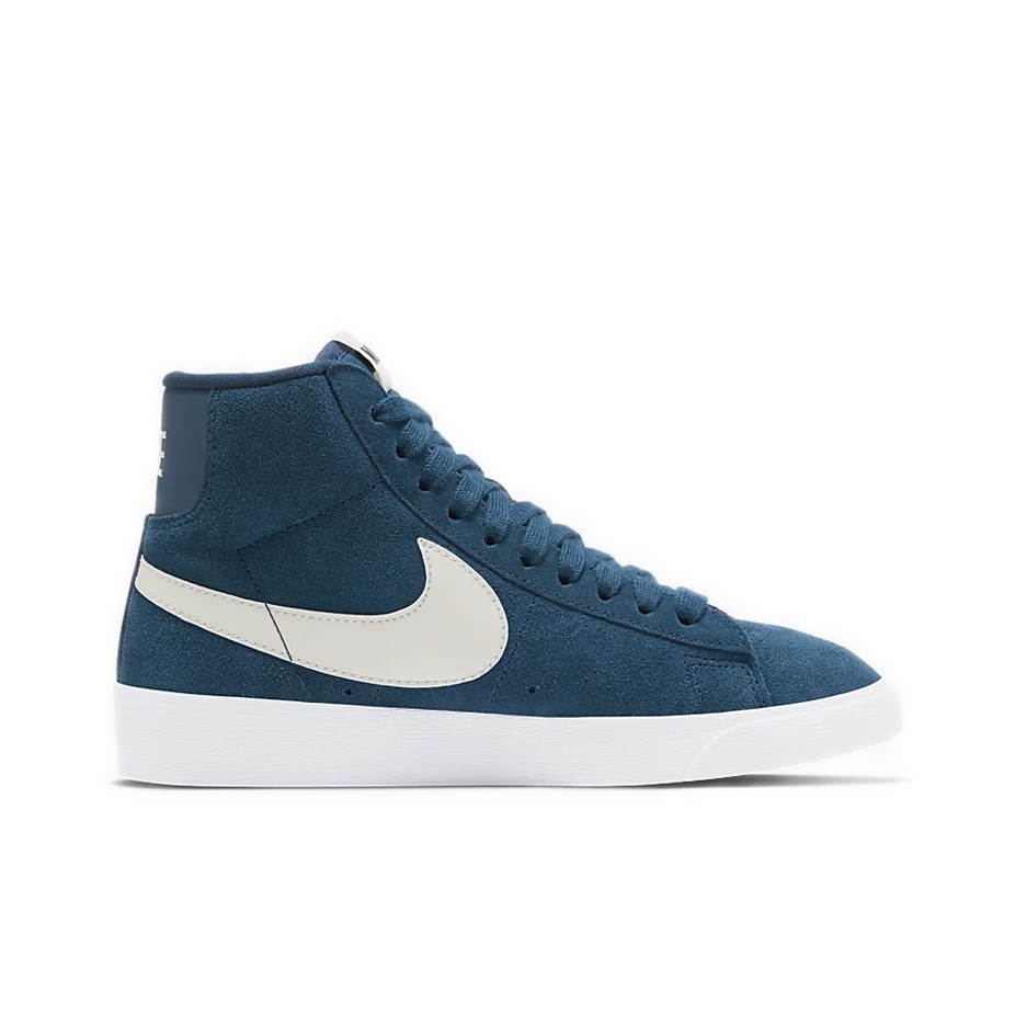 Nike Blazer Mid Vintage Suede "BlueWhite" - вид с внутренней стороны