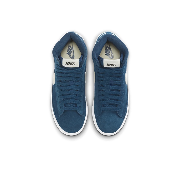 Nike Blazer Mid Vintage Suede "BlueWhite" - подошва