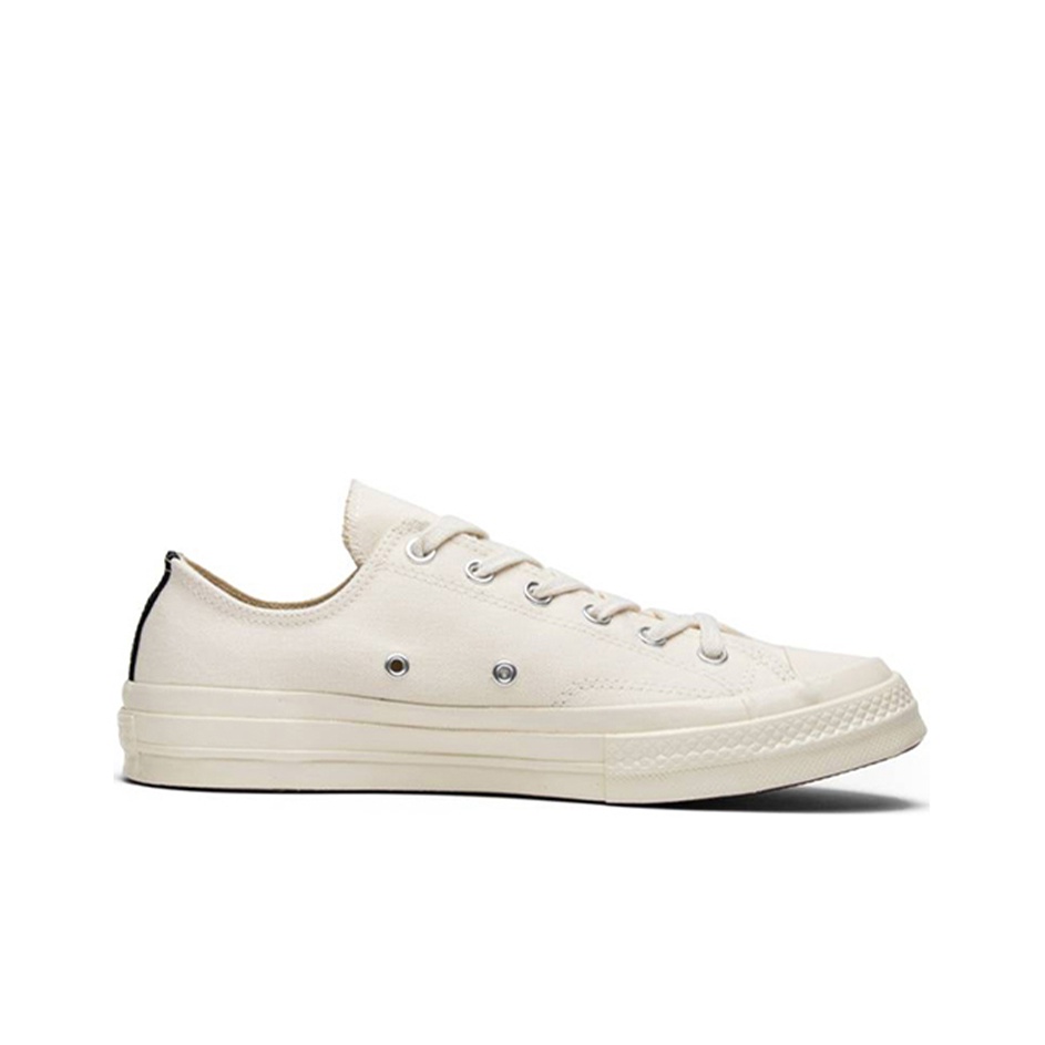 CDG x Converse 1970s Chuck Taylor All-Star Ox PLAY White - view from the inside
