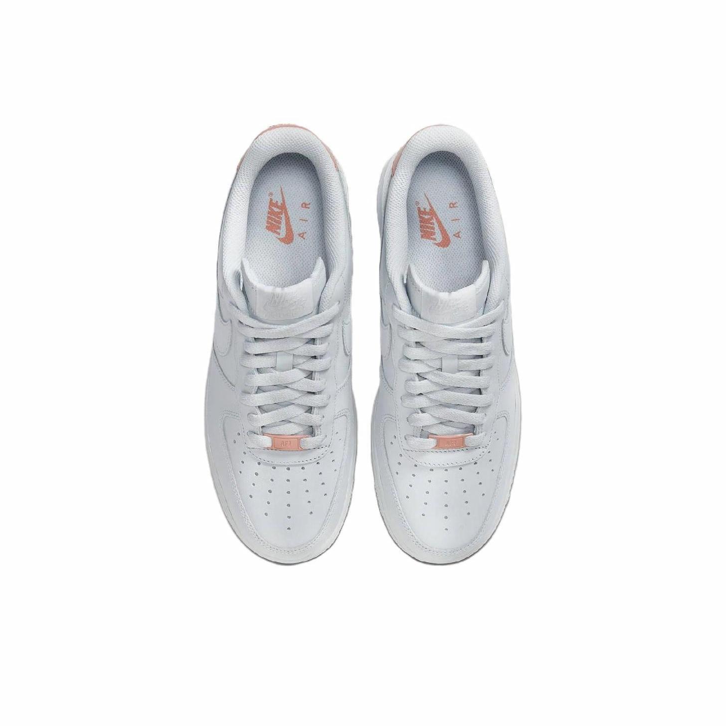 Nike Air Force 1 Low '07 White Pink - вид сзади