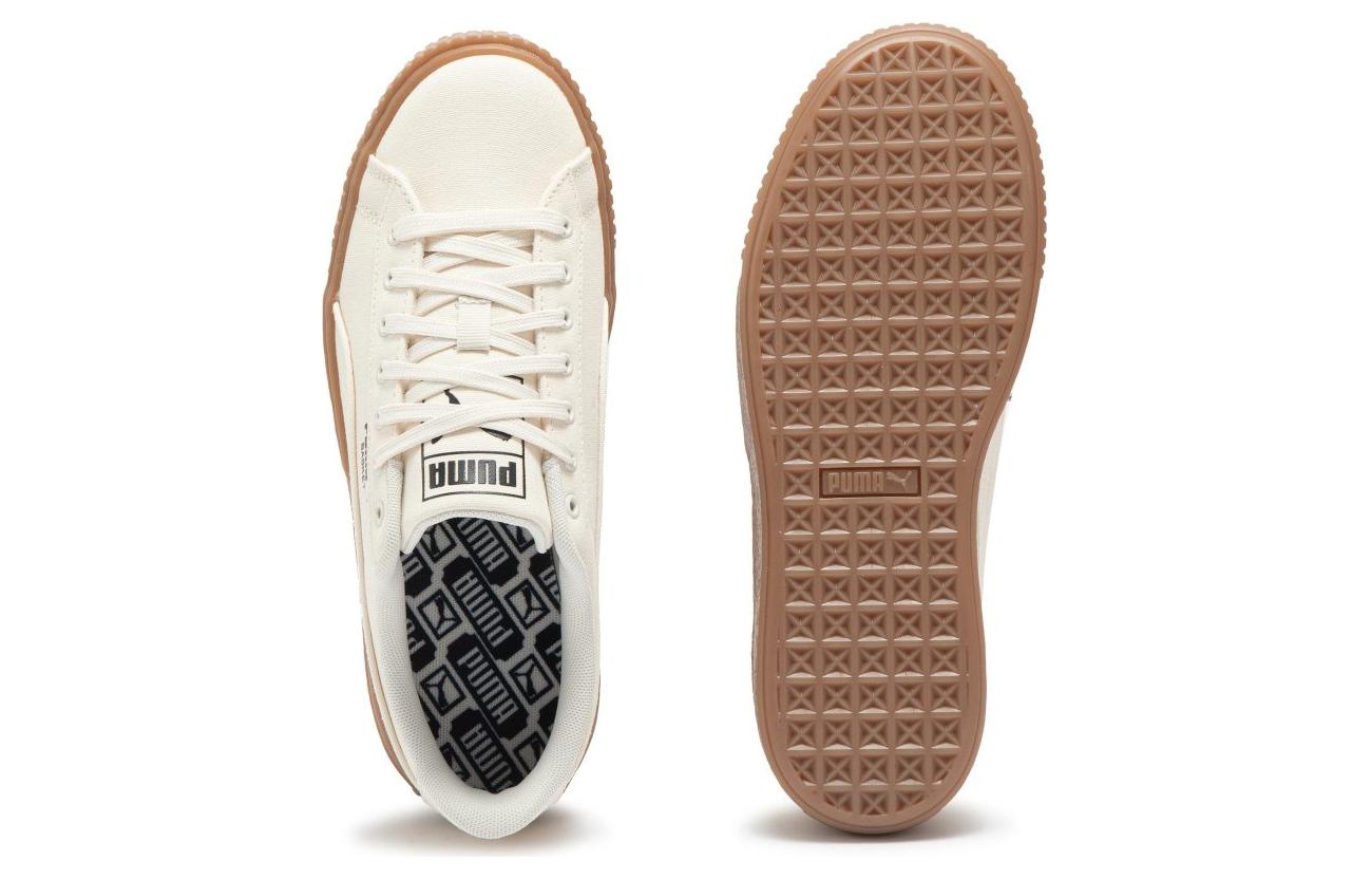 Puma Basket Platform Canvas 'Beige' - вид 7
