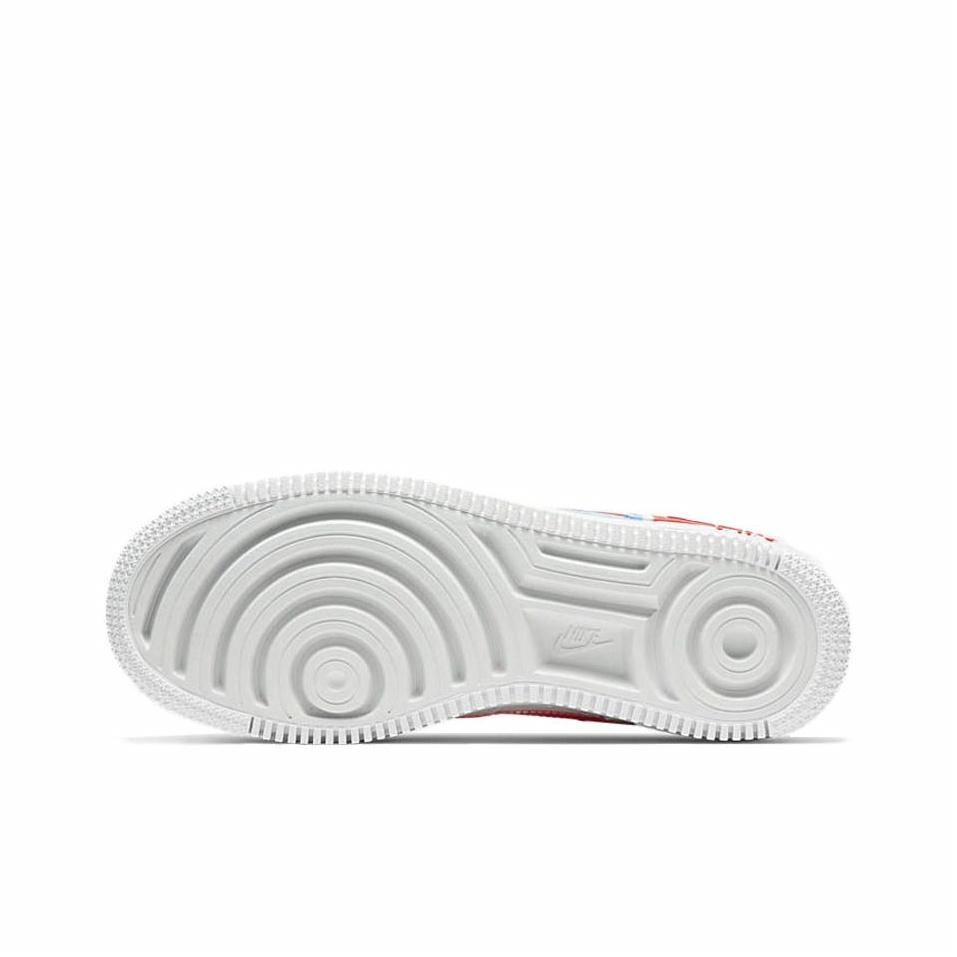 Nike Air Force 1 Shadow SE "Summit White/Team Orange" - вид 6