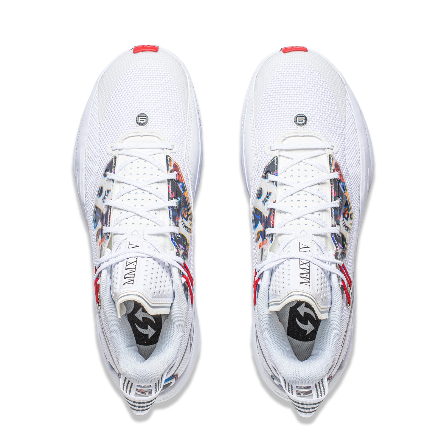 Li-Ning Crack Variation 9 White - вид сзади