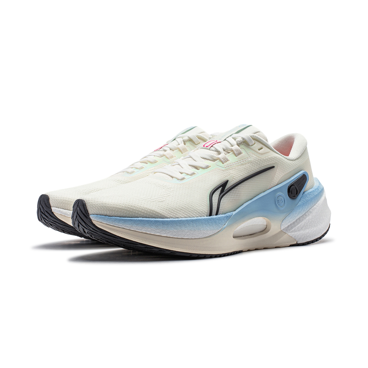 Li-Ning Furious Rider 7.0 V2 Beige Blue - вид сзади
