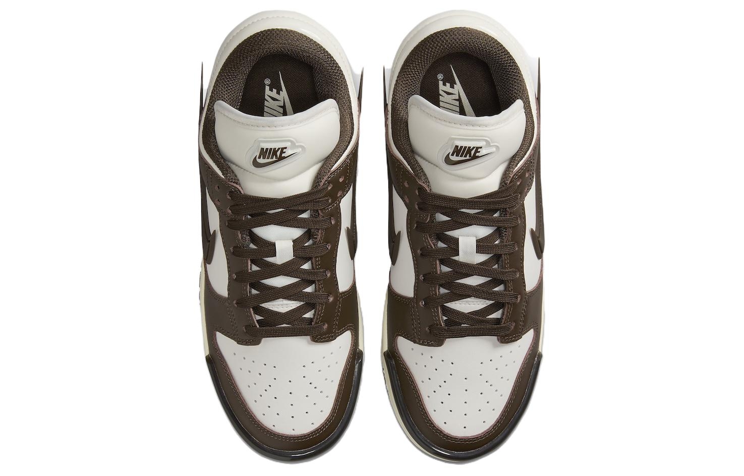 Nike Dunk Low Twist Baroque Brown - вид сзади