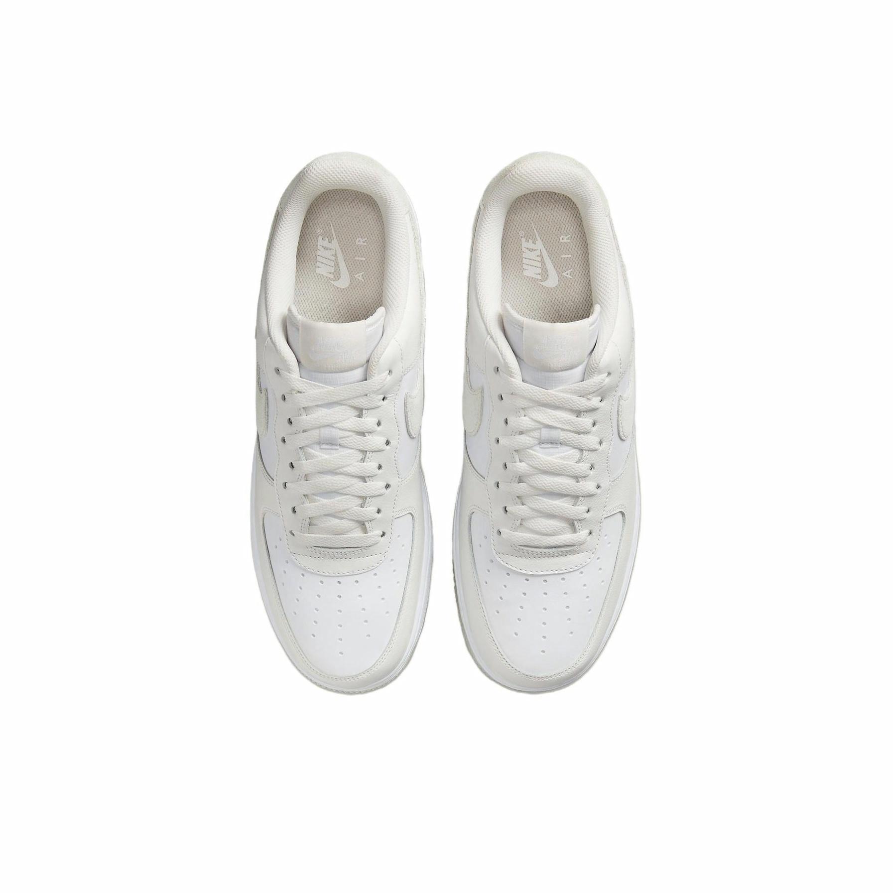 Nike Air Force 1 Low White Phantom - вид сзади