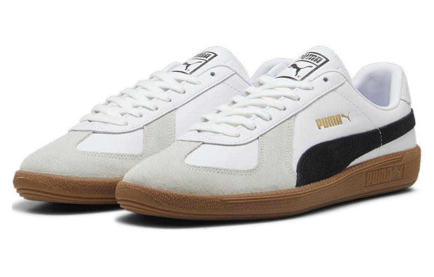 Puma Army Trainer Black/White/Gray - вид спереди